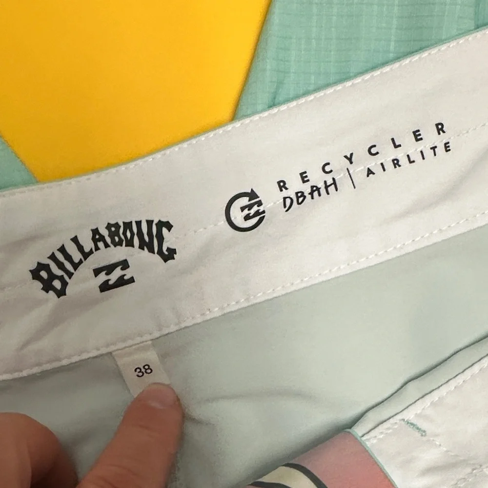 Billabong Men's Recycler Board Shorts DBAH/Pro Size 38 Swim Trunks Beach‎ Surf